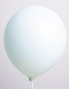 Ballons Macaron Menthe Déco 5'' et 12''